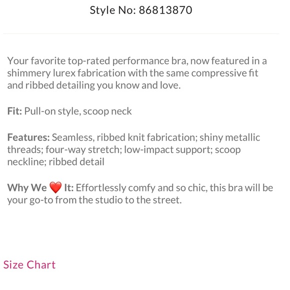 NWOT Free People Movement Purple Happiness Runs Scoop Neck Lurex Sport Bra - Picture 7 of 8